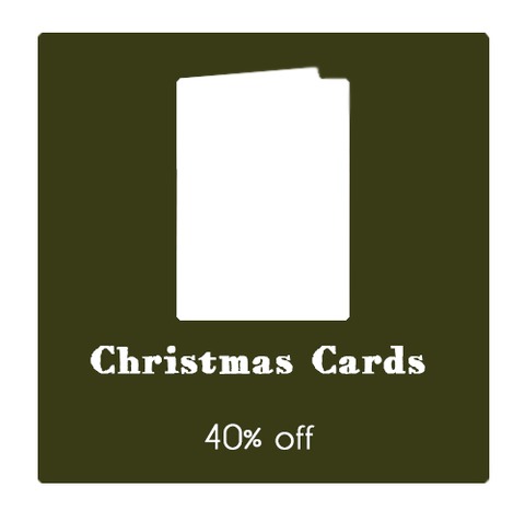 Christmas Cards 40% off